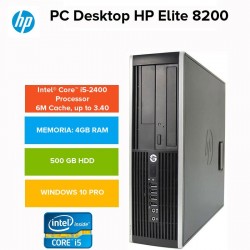 PC Desktop HP Compaq 8200 Elite Pro Series QUAD CORE Intel i5-2400 Windows 10 professional upgrade