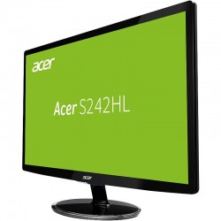Monitor Acer 24"(61cm) Widescreen LED 1920x1080 pixels Full HD LED (1080p) HDMI, DVI-D, VGA