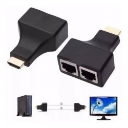 HDMI extender by cat-5e/6 Cable 3D FHD