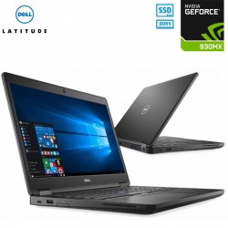 Portátil Empresarial Dell Latitude 5580, FHD, QUAD CORE i5-6440HQ, NVIDIA Geforce 940MX , 256GB SSD, 8GB RAM, WinPro, Vinil