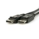 Cabo vídeo DisplayPort V1.2 4K (Alta Definição) 1,80m - Preto