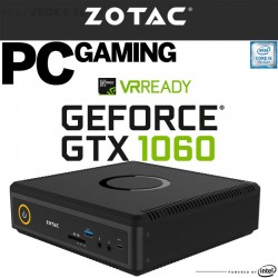 PC Gaming Nvidia GeForce GTX 1060 6GB GDDR5|Zotac Magnus Mini PC Gaming|Quad-Core Intel i5-7500T|240GB SSD|DDR4 Winpro