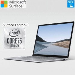 Microsoft Surface Laptop 3 13.5" Touchscreen 2K Intel Core i5-1035G7 10ª Geração 8GB RAM 256GB NVMe SSD Windows Pro Silver[A-]