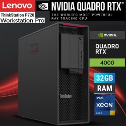 Lenovo P720 Workstation Performance Dodeca (12X) Core Intel Xeon 5118 NVIDIA QUADRO RTX 4000 (8GB GDDR6) 512GB NVME SSD 32GB RAM